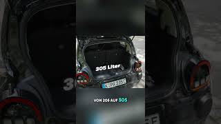 Clever Kofferraum: Mehr Platz im Kleinwagen überrascht! #shorts