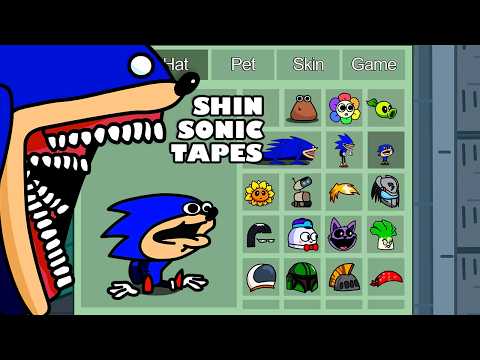 Chaos - Shin Sonic Tapes in Among Us ◉ funny animation - 1000 iQ impostor