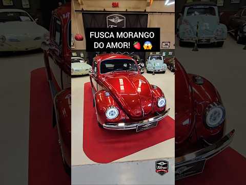 E esse Interior SUPER LUXUOSO do Fusca Morango do Amor? 🍓😱😱😱