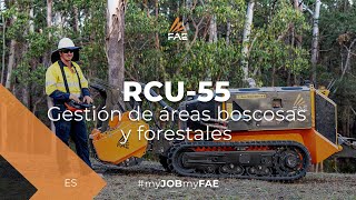 FAE RCU-55: vehículo con orugas compacto y a control remoto manos a la obra en Australia