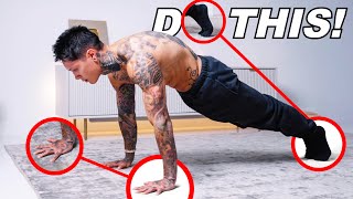 STOP DOING PUSHUPS LIKE THIS
