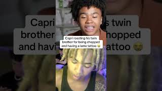 Capri Crashes Out On His Twin Brother😈