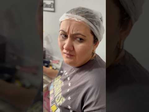 Yanlış Boya Yapmanın Sonucu #eğlence #comedy #annekız #saçboyası