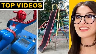 Impossible Stunts That Defy Physics | SSSniperWolf