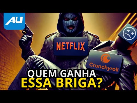 O plano da NETFLIX que pode AMEAÇAR o trono da Crunchyroll!