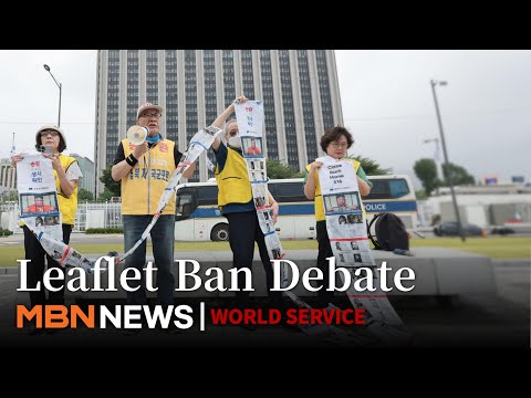 YouTube video thumbnail: North Korea Leaflet Ban Sparks New Clash Over Free Speech