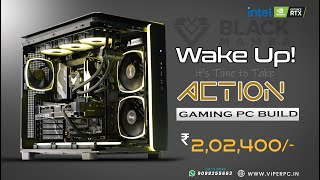 Master Your Games: Rs 2,02,400 PC Build with RTX 4070 SUPER OC 12GB | king 95 pro #pcbuild