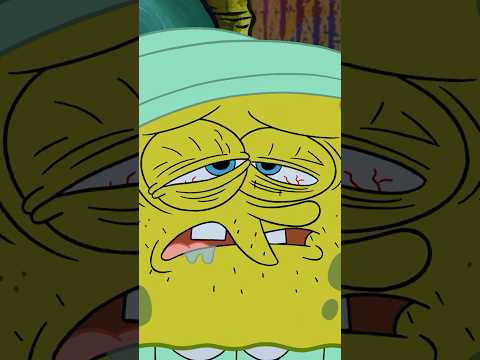 spongebob & friends having not-so-sweet dreams! 💤💀 | #shorts