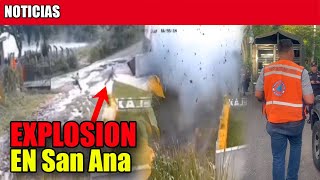 🔴 EXPLOSIÓN en Santa ANA causa CONMOCION | Mas REACCIONES de la avioneta narco en Mexico