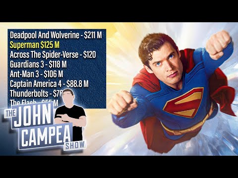 Superman Hits 2nd Biggest Superhero Opening Since 2022 - The John Campea Show