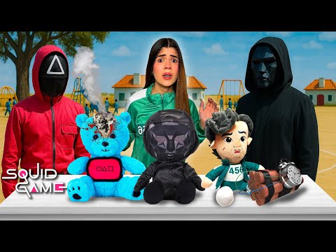 Encuentra los 3 PELUCHES o uno de ellos EXPLOTARÁ😖💣 (PERDÍ en LOS Juegos del Calamar??😨) | Ani Cat😻