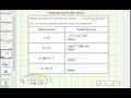 Multiplying and Simplifying Algebraic Expressions