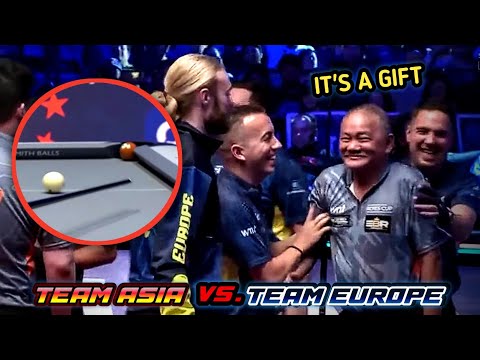 FIRST EFREN REYES CUP | TEAM ASIAN VS. TEAM EUROPE - HIGHLIGHTS