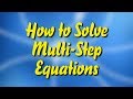 Solving Multi-Step Linear Equations