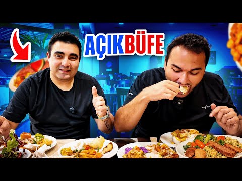 AÇIK BÜFEDEKİ HERŞEYİ YEDİK w/ ​⁠@muratabigf