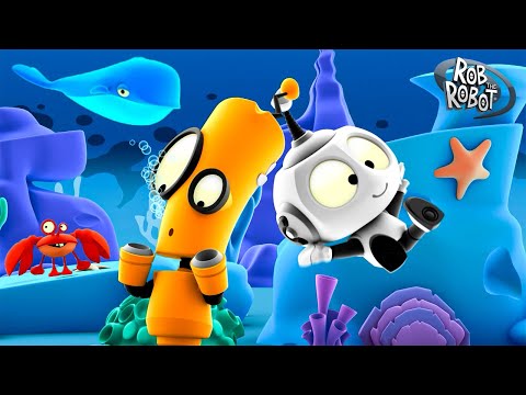 Splish Splash! | Rob The Robot | Preschool Learning