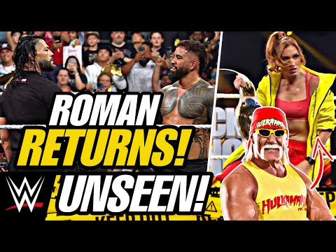 ROMAN REIGNS RETURNS!!! Becky Hogan Arrives! WWE Superstars Party! WWE News & Rumors