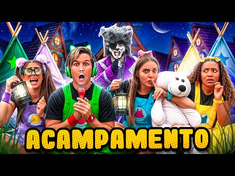 GATO GALACTICO e o MISTÉRIO do ACAMPAMENTO na Vila Lactea + Música 🎵 Acampamento da Turma 🎵