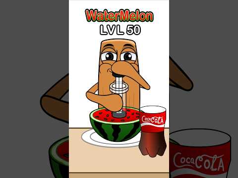 Watermelon Level1 vs Level50