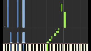 Bisz (B.O.K.) & Pawbeats - Banicja Piano Tutorial ( Synthesia )