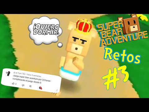 HAGO LOS RETOS DE MIS SUSCRIPTORES!! //Super Bear Adventure//Retos de subs 3