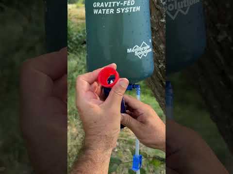 Amazing Water Filter for Extreme Situations! #camping #survival #skills