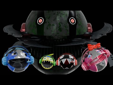 Pacman VS PREDATOR ROBOT PACMAN REMAKE | Part 1