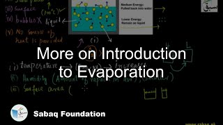 More on Introduction to Evaporation