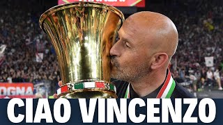 CIAO VINCENZO E GRAZIE! ITALIANO LASCIA IL BOLOGNA FC