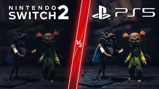 LITTLE NIGHTMARES 3 Nintendo Switch 2 vs PS5 - Direct Comparison! Attention to Detail & Graphics!