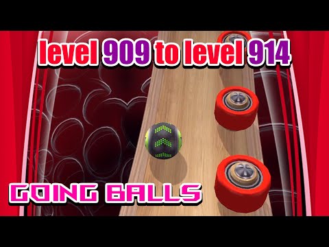 Going Balls 🥎 is a very active, colorful and frustrating game  From level 909 to level 914