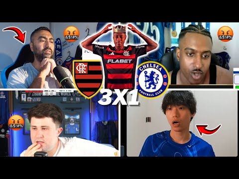 REAÇÕES DOS TORCEDORES DO CHELSEA E TRISTEZA TOTAL- FLAMENGO 3 X 1 CHELSEA- MUNDIAL DE CLUBES 2025