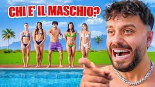 4 FEMMINE vs 1 MASCHIO SEGRETO in PISCINA! 💦