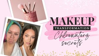 Simple elegant makeup ￼makeup transformation ￼