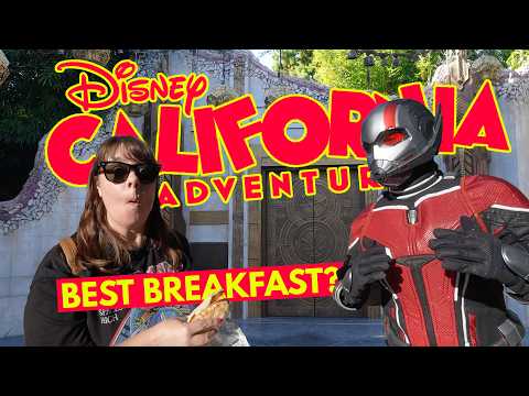 We Tried EVERY Breakfast Item at Disney California Adventure - Which Is The Best?