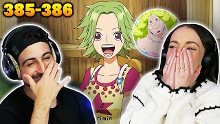 A MERMAID?! *ONE PIECE* Episodes 385-386 REACTION!