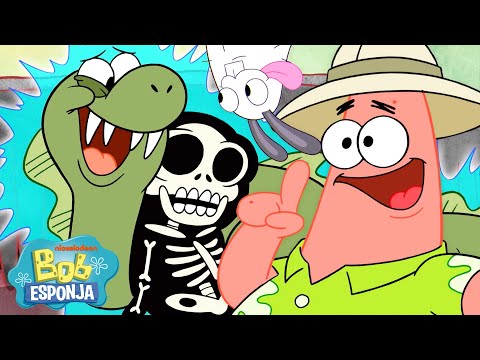 1 HORA de animales de The Patrick Star Show! 🐶 | El show de Patricio Estrella en Español
