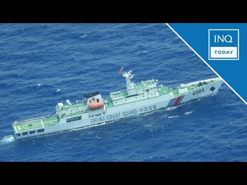 YouTube video thumbnail: 3 Armed China Coast Guard Ships Seen ‘Bracketing’ Batanes
