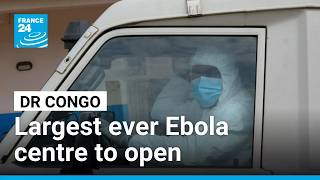 YouTube video thumbnail: DR Congo Is Set to Open Its Largest Ever Ebola Treatment Facility