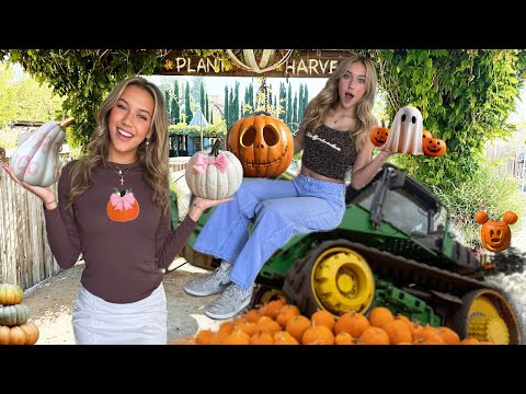 TRAVELING TO A PUMPKIN PATCH AND THIS HAPPENED...🎃👻