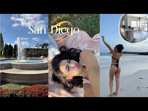 I moved to San Diego | moving vlog ♡