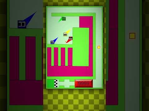 Square Race🟥🟦🟩🟨 #squarerace #squareracegame #satisfying