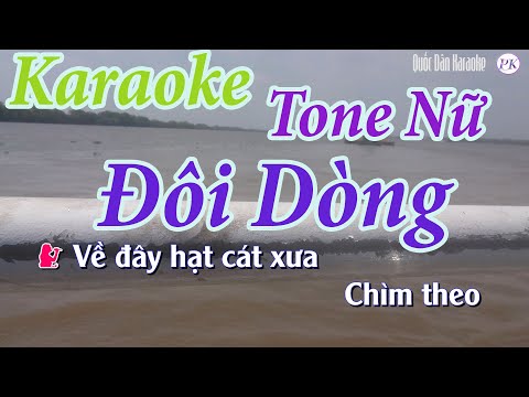 Karaoke Đôi Dòng (Pop Ballad) – Tone Nữ (Sol Thứ Gm) – Quốc Dân Karaoke