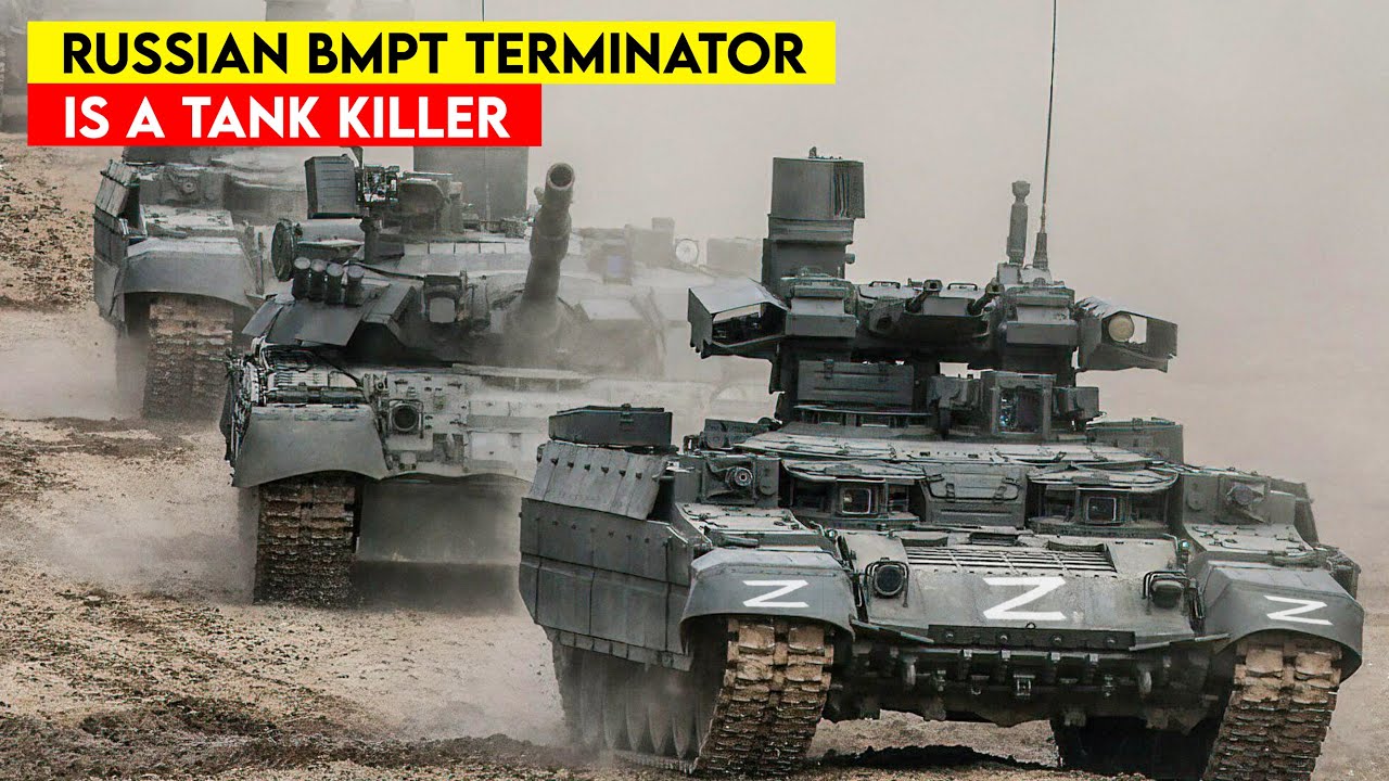 Russian BMPT Terminator’s Surprising Tactics in Ukraine’s Battlefield