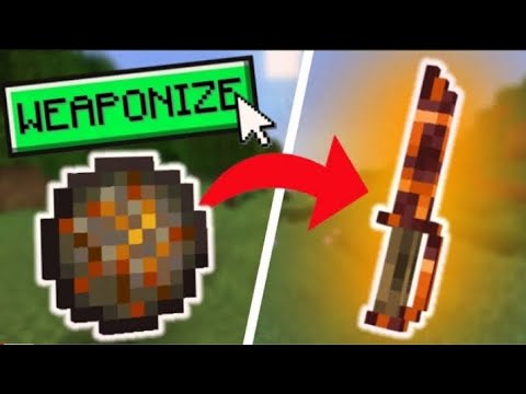 Minecraft But Items Are Legendary Weapons!