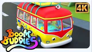 Las ruedas del autobús🚌 y más canciones educativas para niños🎶