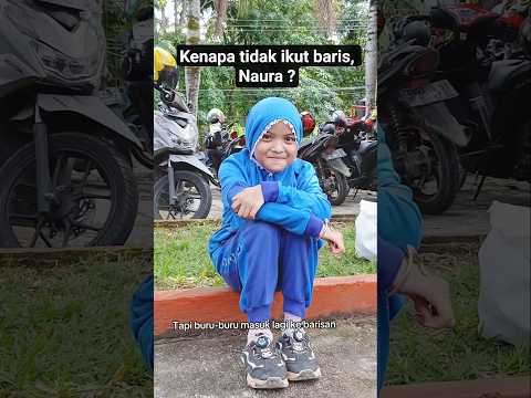 Respon guru ketika ada siswa yang tidak ikut baris