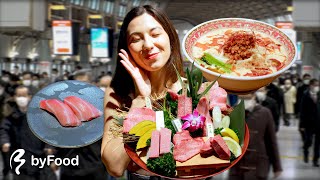 Tokyo Station Food Tour: Ramen Street, Sushi and BBQ Under One Roof