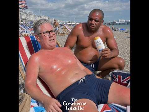 Keir Starmer and David Lammy at the Beach: Keith Bays doesn’t hold back!