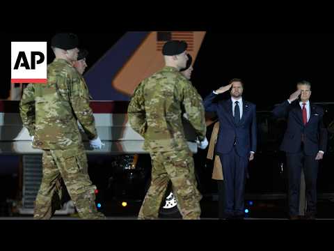 YouTube video thumbnail: Kentucky Soldier Who Was the 7th US Service Member to Die in Iran War Returned to US